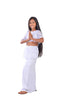 White Half Saree (Lace)