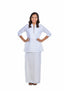 Ladies White Lungi Dress