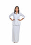 Ladies White Lungi Dress
